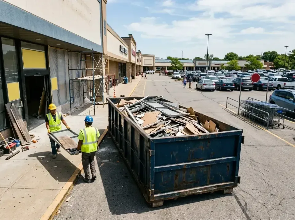 retail-store-renovation-debris-003 — frequently asked questions, Roll-off Dumpster Rentals in Canby, OR